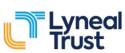 Lyneal Trust logo. Lines in the shape of a "L" and a "T" alongside the words "Lyneal Trust".