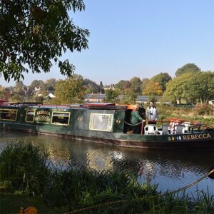 One of the Bruce Boats out on a trip.